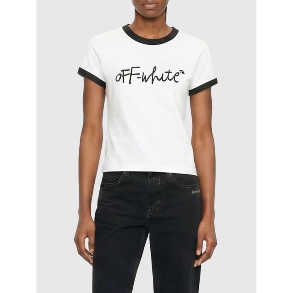 Off-White T-Shirt Woman White